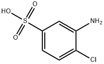 3-Amino-4-chlorobenzenesulfonic acid Structure