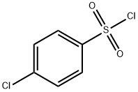 4-Chlorobenzenesulfonyl chloride Structure