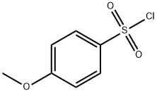 4-Methoxybenzenesulfonyl chloride Structure