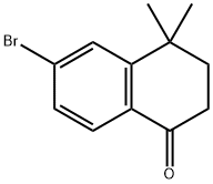 6-broMo-4,4-diMethyl-3,4-dihydronaphthalen-1(2H)-one Structure