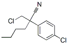 [1-chloro-2-cyano-2-(4-chlorophenyl)hexane] Structure