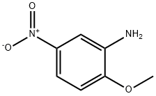 2-Amino-4-nitro anisidine Structure