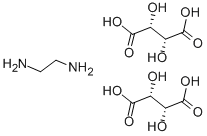 ETHYLENEDIAMINE DI-L-(+)-TARTRATE Structure