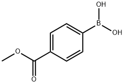 4-(METHOXYCARBONYL)PHENYLBORONIC ACID Structure