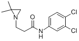 N-(3,4-Dichlorophenyl)-3-(2,2-dimethyl-1-aziridinyl)propionamide Structure
