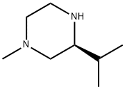 (3S)-3-ISOPROPYL-1-METHYLPIPERAZINE Structure