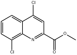 Methyl 4,8-dichloroquinoline-2-carboxylate Structure