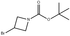 tert-butyl 3-bromoazetidine-1-carboxylate Structure