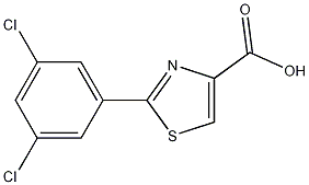 2-(3,5-Dichlorophenyl)thiazole-4-carboxylic acid Structure