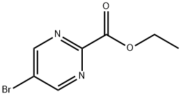Ethyl-5-bromopyrimidine-2-carboxylate Structure