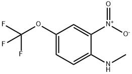 N-Methyl-2-nitro-4-(trifluoromethoxy)aniline Structure