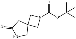 tert-butyl 7-oxo-2,6-diazaspiro[3.4]octane-2-carboxylate Structure