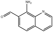 8-Amino-7-quinolinecarbaldehyde Structure