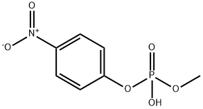 Methyl 4-nitrophenyl phosphate Structure