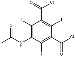 5-Acetamido-2,4,6-triiodoisophthaloyl Dichloride Structure