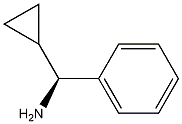 [(S)-Cyclopropyl(phenyl)methyl]amine Structure