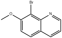 8-Bromo-7-methoxyquinoline Structure