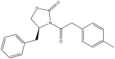 (S)-4-BENZYL-3-(2-P-TOLYLACETYL)OXAZOLIDIN-2-ONE Structure