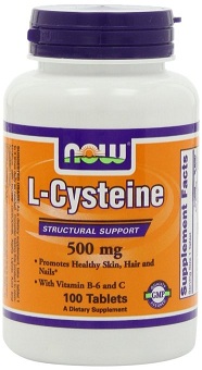 L-Cysteine 500mg, 100 Tablets