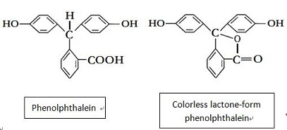 Phenolphthalein molecular structure
