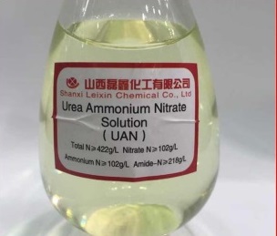 UAN(admixture of urea and ammonium nitrate)Laboratory process