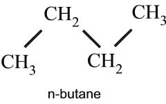 structure of n-butane