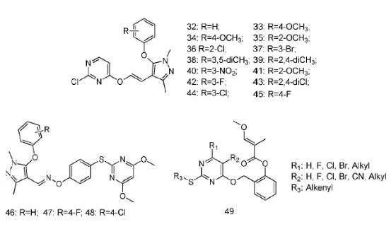 嘧啶(硫)醚类化合物 5