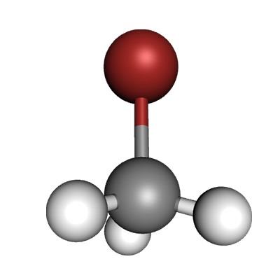 Structure of methyl bromide