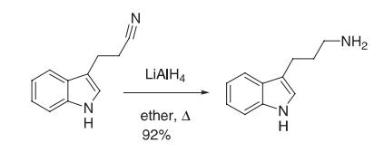 synthesis of 1H-indole-3-propylamine