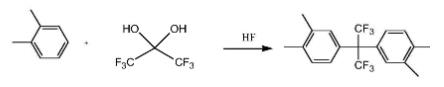 2,2-双（3,4-二甲苯基）六氟丙烷的制备方法