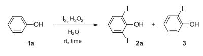 synthesis of 2-iodophenol