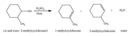 2-Methylcyclohexanol Reaction