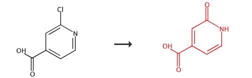 2-羟基异烟酸的合成路线