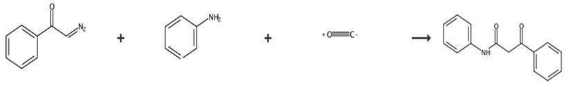 图3 2-苯甲酰乙酰苯胺的合成路线[3]。