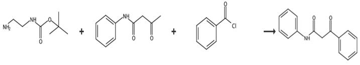 图4 2-苯甲酰乙酰苯胺的合成路线[4]。