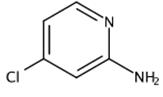 图1 2-氨基-4-氯-吡啶的结构式。