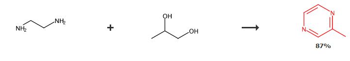 2-甲基吡嗪的合成与应用转化