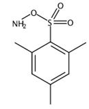 图1 2-[(氨基氧基)磺酰]-1，3，5-三甲基苯的结构式。