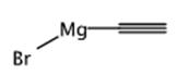 图1 乙炔基溴化镁的结构式。