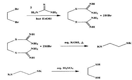 三相转移催化合成1,2-乙二硫醇的方法