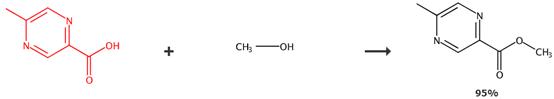 5-甲基吡嗪-2-羧酸的应用转化