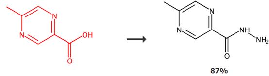 5-甲基吡嗪-2-羧酸的应用转化