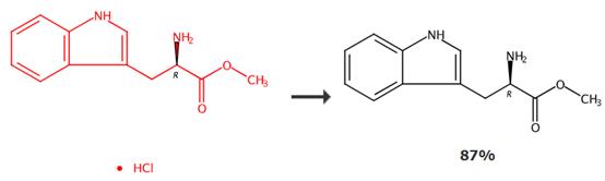 D-色氨酸甲酯盐酸盐的应用转化