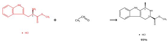 D-色氨酸甲酯盐酸盐的应用转化