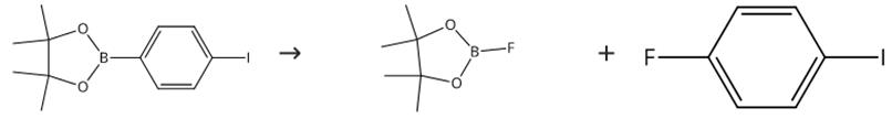 图3 对氟碘苯的合成路线。