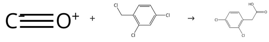 图1 2，4-二氯苯乙酸的合成路线[2]。