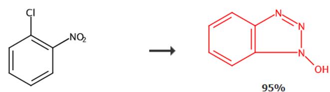 1-羟基苯并三唑(HOBT)的合成路线