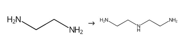 图1 二乙烯三胺的合成路线[2]。