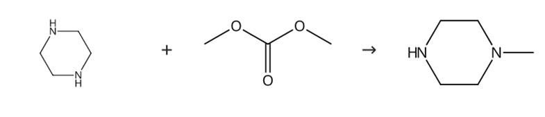 图2 N-甲基哌嗪的合成路线。