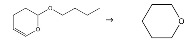 图1 四氢吡喃的合成路线[1]。